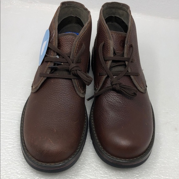 NEW Clarks Morris Peak Waterproof Brown Tumbled Leather Chukka Boot Men’s Size 7 main image 12